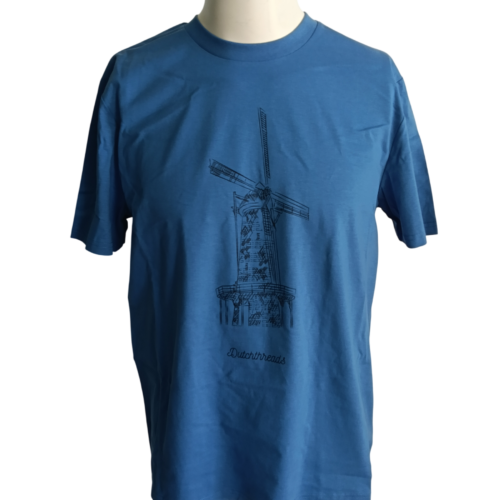 T-shirt Molen Blauw