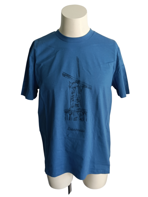T-shirt Molen Blauw